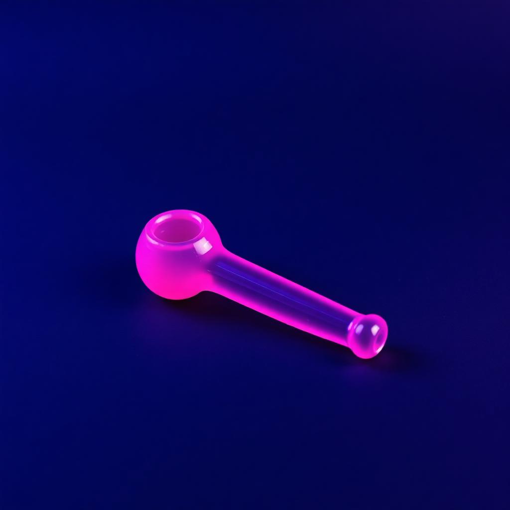 Pink Spoon Pipe glass piece